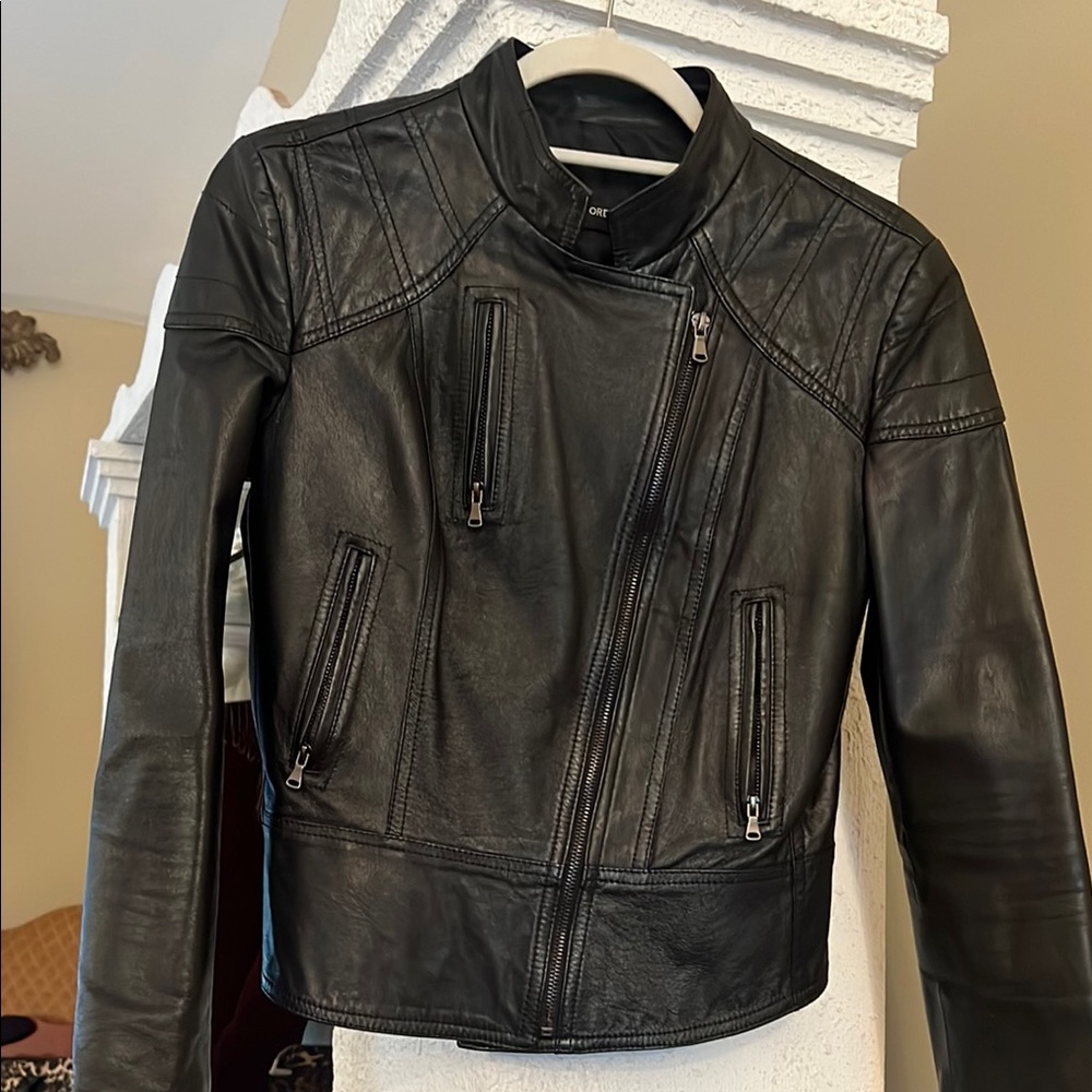 Bruno Morelli made in Italy 💯 lBlack Leather Women's Jacket